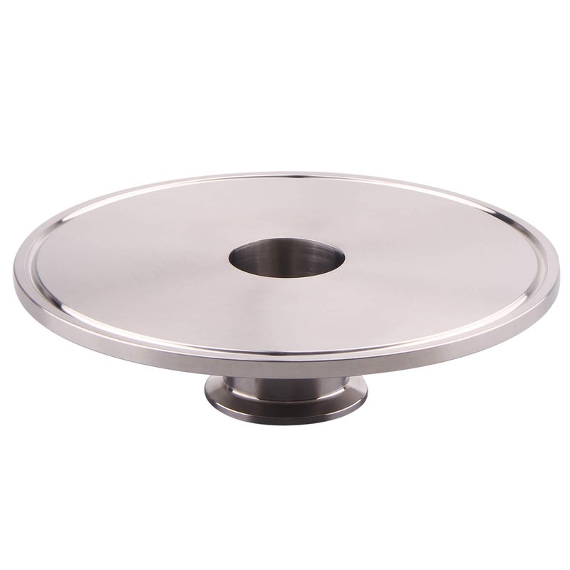 DERNORD Sanitary Concentric Reducer Tri Clamp Clover Stainless Steel 304 Sanitary Fitting End Cap Reducer (Tri Clamp Size: 6 inch x 1.5 inch) - Image 2